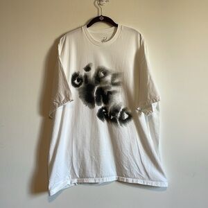 Girl in Red Shirt XXL White Black Merch Tour Official Pop Music Concert Band